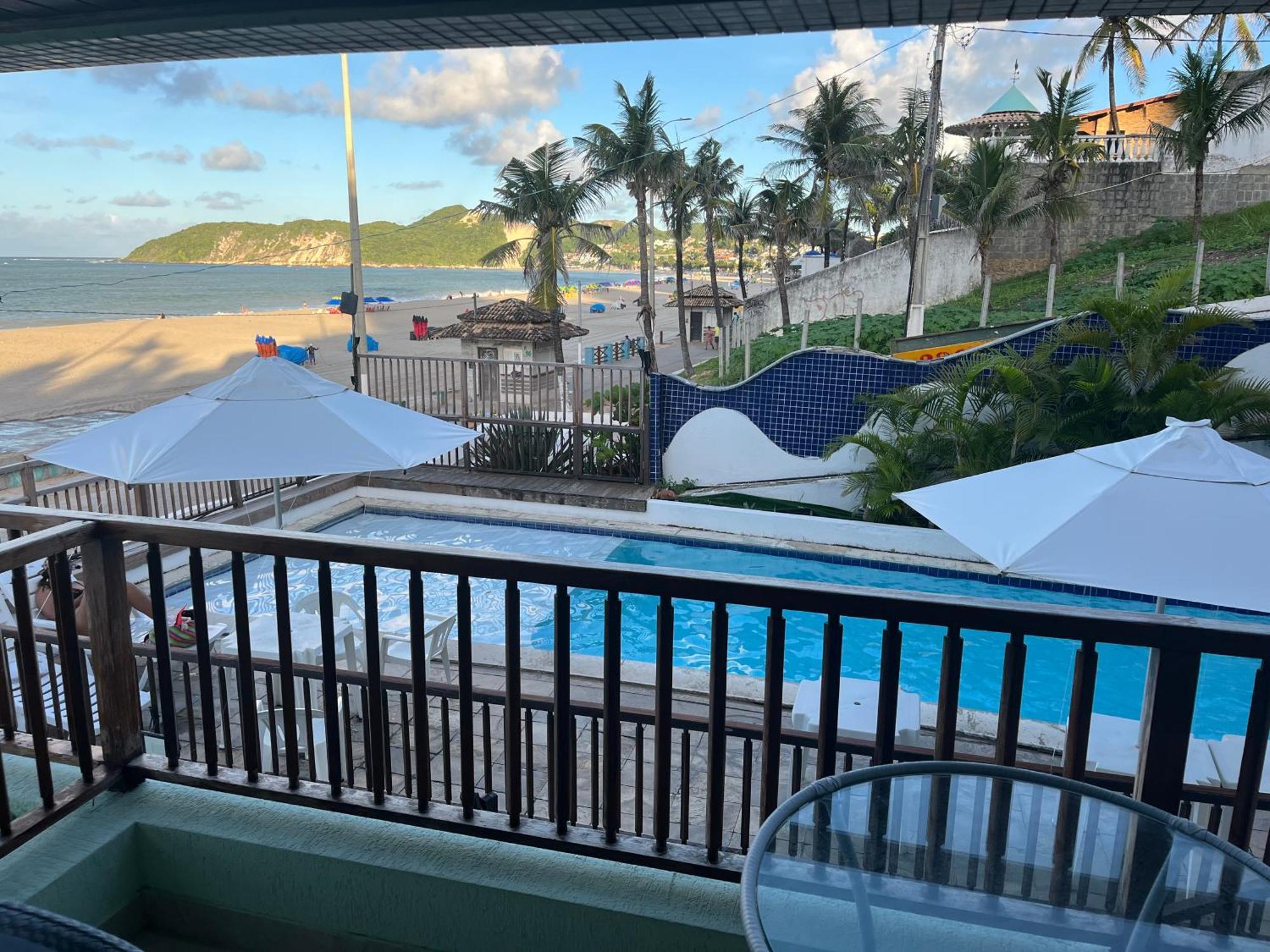 Flat Completo A Beira Mar Com Vista Exuberante No Blue Marlin Apartments Natal Exterior photo